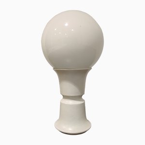 Lámpara de mesa Mid-Century en forma de globo, años 70
