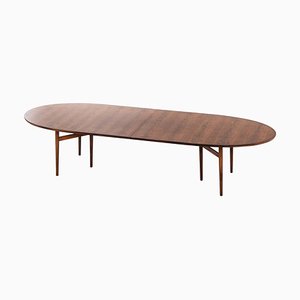 Danish Rosewood Dining or Conference Table by Arne Vodder for Sibast, 1950s