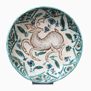 Cuenco de Oriente Medio francés de cerámica de Édouard Cazaux, años 30