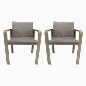 Gulf of the Poets Dining Chairs by Toussaint for Matteo Grassi, 1970s, Set of 2