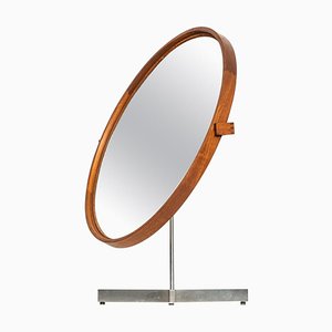 Miroir de Table par Uno & Östen Kristiansson pour Luxus, Suède, 1960s