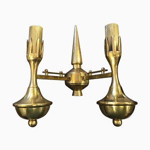 Italian Sconce with 2 Lights, 1950s