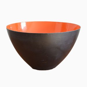 Enamelled Steel Bowl by Herbert Krenche for Torben Ørskov, 1950s