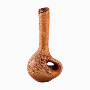 Vase in Glazed Ceramic by Roberto Rigon for Bertoncello Ceramiche d'arte, 1960s