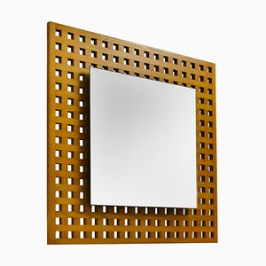 Square Mirror from Sant'Ambrogio & De Berti, 1960s