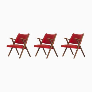 Italian Armchairs from Dal Vera, 1960s, Set of 3