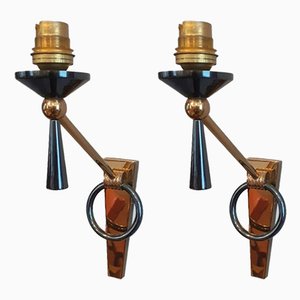 Sconces from Lunel, 1950s, Set of 2