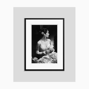 Decked in Finery Silver Fibre Gelatin Print Framed in Black by Slim Aarons