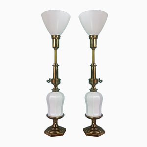 Mid-Century Italian Table Lamps, 1950s, Set of 2