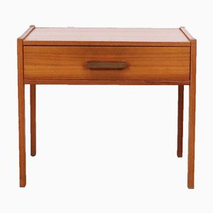 Schwedischer Teak Nachtschrank, 1960er