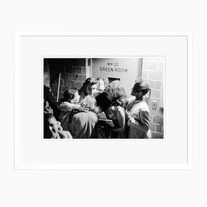 Elvis Adoration Archival Pigment Print Framed in White by Phillip Harrington