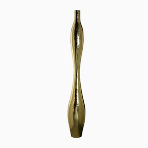 Italian Vase Monsieur in Resin, Gold Leaf or Silver Leaf Finish from VGnewtrend
