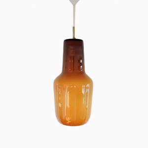 Large Mid-Century Murano Glass Ceiling Lamp by Massimo Vignelli for Venini