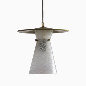 Mid-Century Rockabilly Ceiling Lamp, 1950s