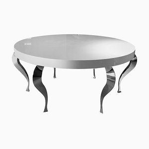 Italian Table Zefiro in Wood and Steel from VGnewtrend