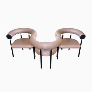 Sedie Cobra EJ900 di Erik Jørgensen per Erik Jørgensen Møbelfabrik, anni '80, set di 3