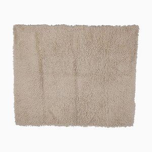 Tapis Tulu Vintage en Laine Naturelle, Turquie