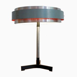 Mid-Century Hungarian Round Table Lamp in the style of Jo Hammerburg