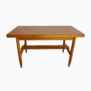 Mid-Century Scandinavian Brown Coffee Table