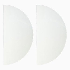 Luna™ Half Moon Frameless Minimalist Mirror Large by Alguacil & Perkoff Ltd, Set of 2