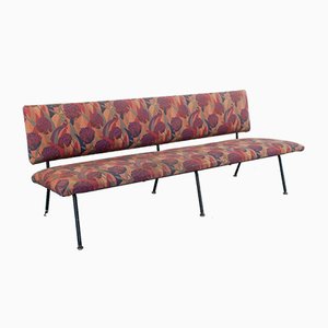 Vintage Floral Fabric & Iron 3-Seat Sofa from Rima, 1970s