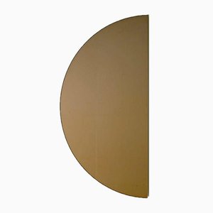 Luna™ Half Moon Bronze Tinted Frameless Mirror Large by Alguacil & Perkoff Ltd