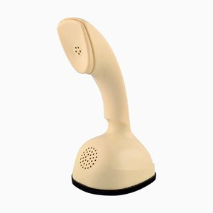 Cobra Phone in Cream-Colored Plastic with Turntable at the Bottom from Ericsson, 1960s