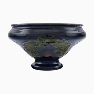 Bowl in Glazed Ceramic from Kähler, Denmark, 1930s