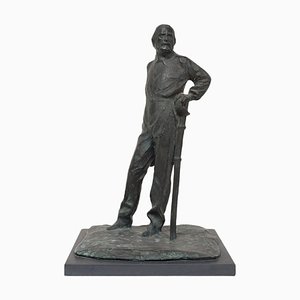 19th Century Bronze Sculpture of Giuseppe Garibaldi