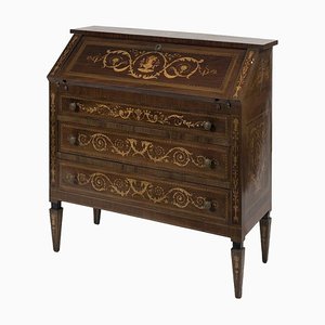 18th Century Drawers in Walnut and Bois de Rose