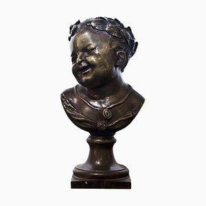 19th Century Young Emperor Bust