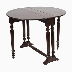 Late-19th Century Italian Mahogany Side Table