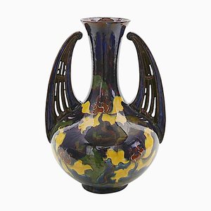 Jugendstil Ceramic Vase from Moravia