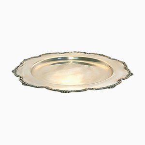Vintage Silver Dish Plate