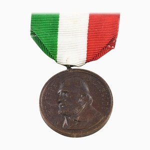 Medaglia in bronzo di Garibaldi, Italia, 1902