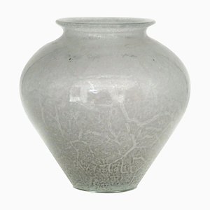 Vase Vintage Fait Main en Verre, Allemagne