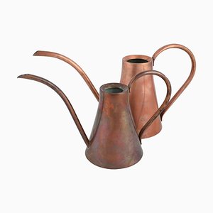 Vintage Copper Pitchers by Harald Buchrucker, Germany, 1950s, Set of 2