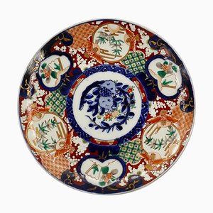 19th-Century Japanese Porcelain Wall Plate