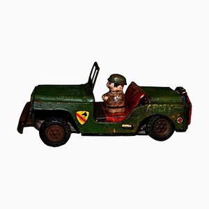 Juguete Jeep militar vintage