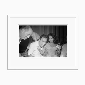 Taylor Todd Wedding Archival Pigment Print Framed in White by Bettmann