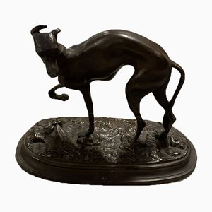 Bronze Statue of Greyhound