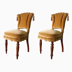 Vintage Danish Side Chairs, 1930s, Set of 2