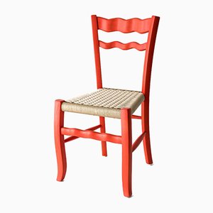 A Signurina - Corallo Chair in Hand-Painted Ashwood by Antonio Aricò for MYOP