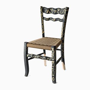 A Signurina - Pupara Chair in Hand-Painted Ashwood by Antonio Aricò for MYOP