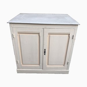 Painted Fir Cabinet, 1950s