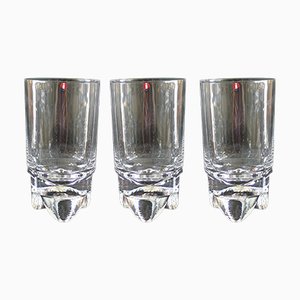 Bicchieri da tripode di Iittala, Finlandia, anni '70, set di 3, Scandinavia