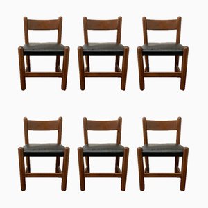 Chaises de Salon, 1970s, Set de 6