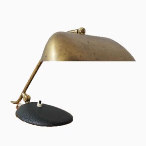 Desk or Piano Brass Lamp, 1950s