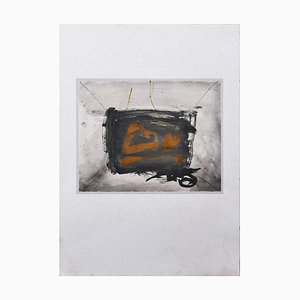 Still Life - Vintage Offset Print After Antoni Tàpies - 1982