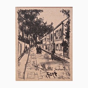 Streewalkers - Original Lithograph by Maurice Utrillo - 1927